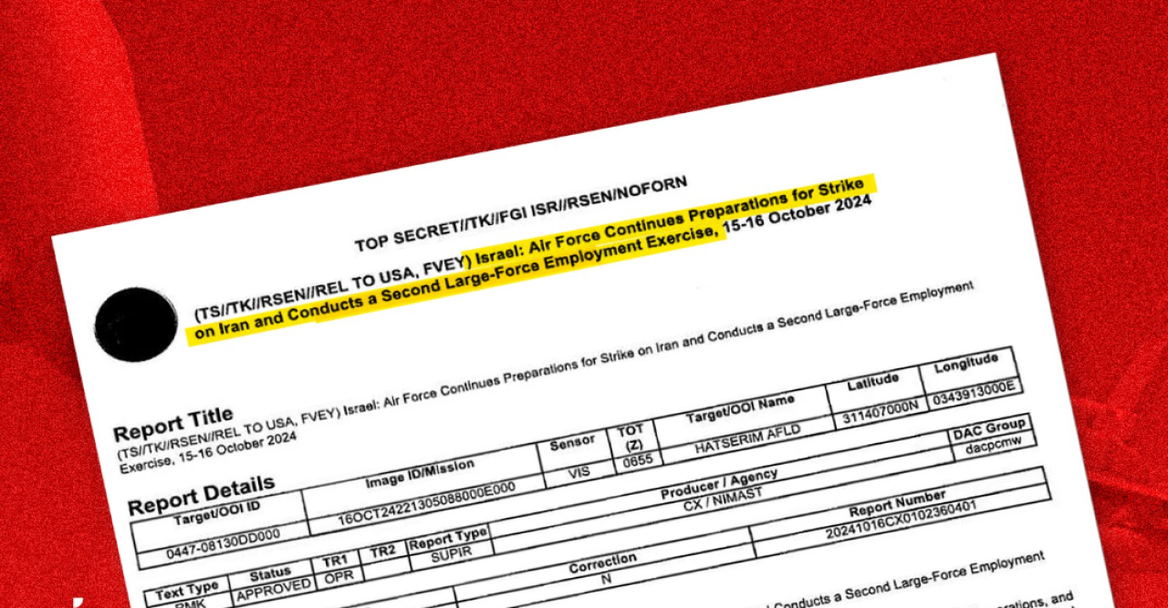 Classified U.S documents leaked, reveals Israel's plans to attack Iran