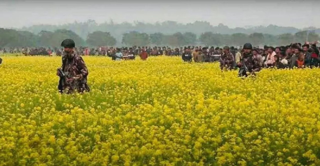 বাংলাদেশ-ভারত সীমান্তে জয় শ্রী-রামের জবাবে আল্লাহু আকবার