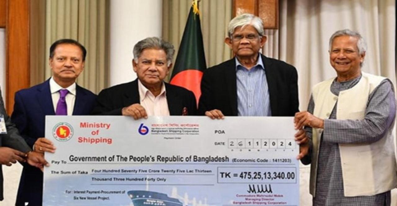 Bangladesh Shipping Corporation repays Tk 475cr loan installment to govt