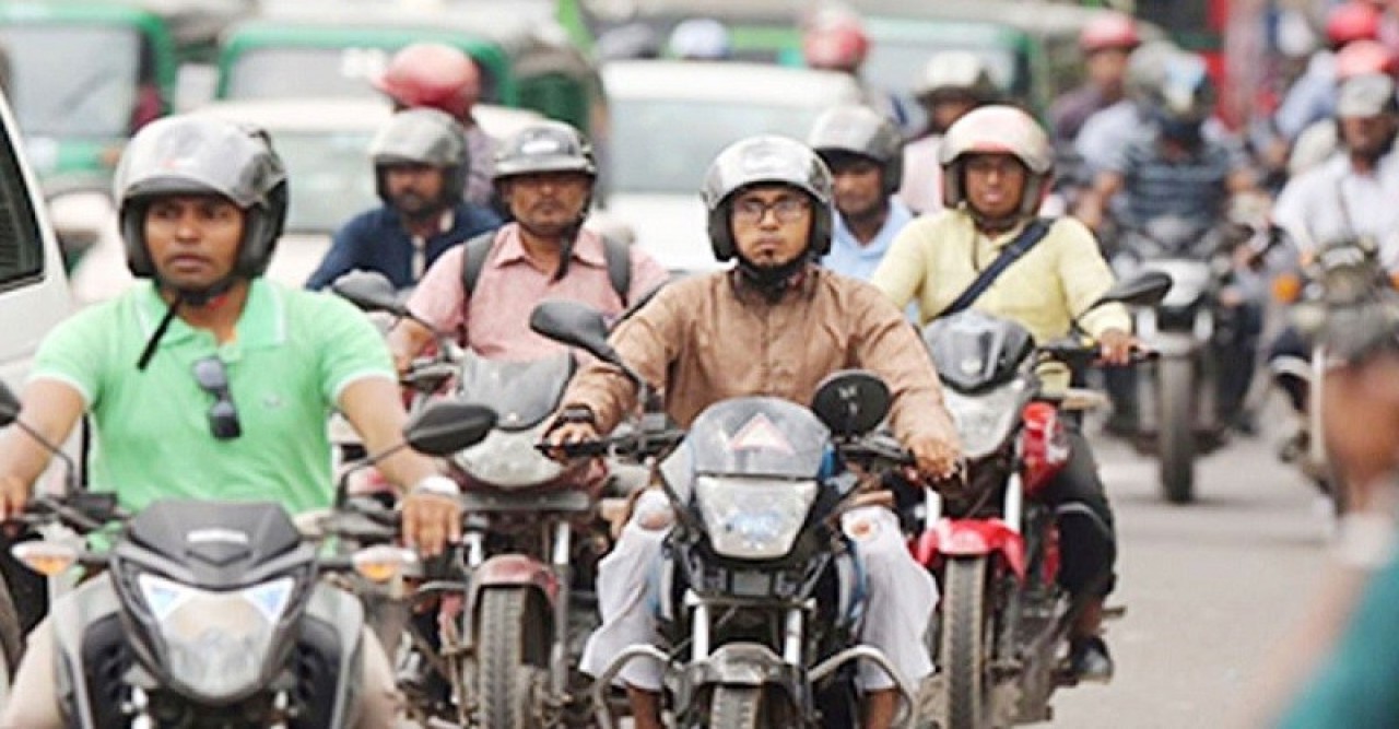 মোটরসাইকেল চলাচল নিয়ে নতুন নির্দেশনা