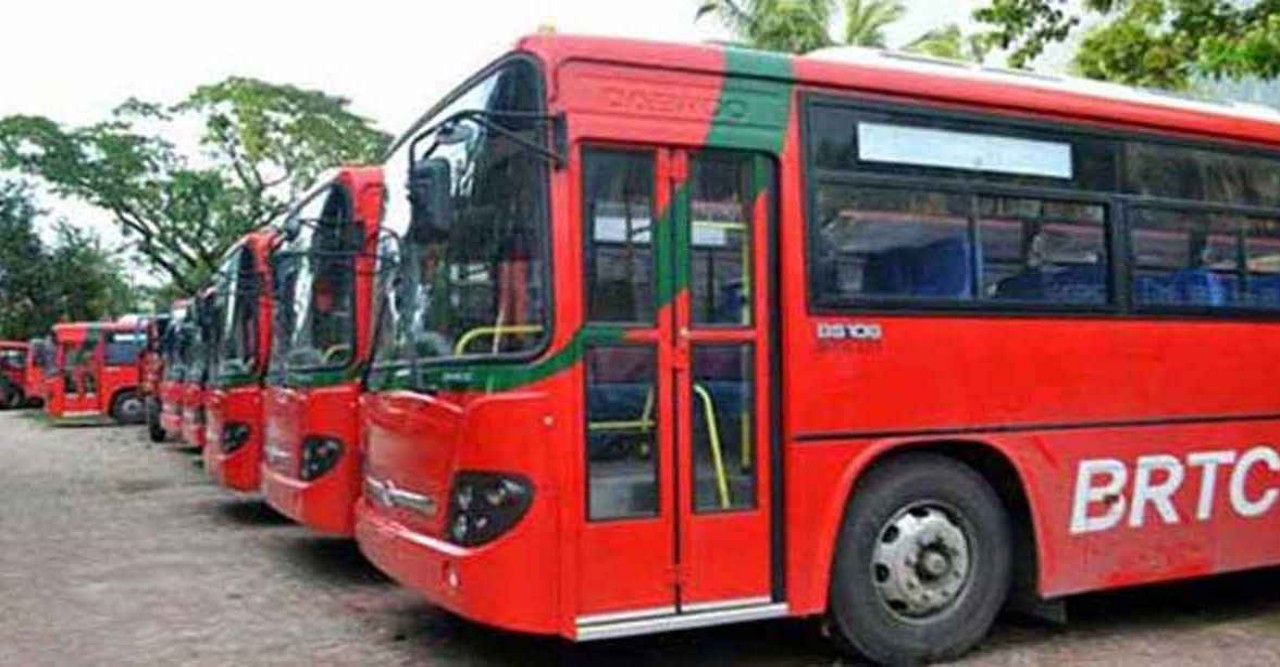 550 BRTC buses plying in Dhaka will be added to the Eid service