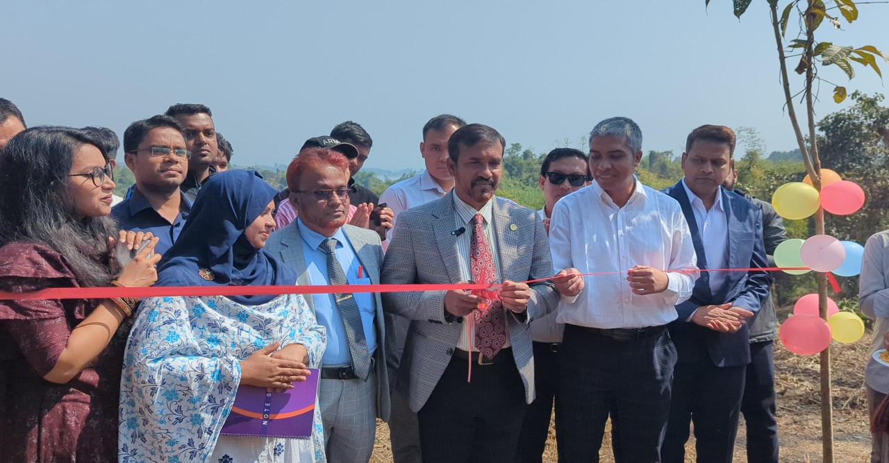 রাবিপ্রবিতে দুটি ভবনের আনুষ্ঠানিক কাজের উদ্ভোধন