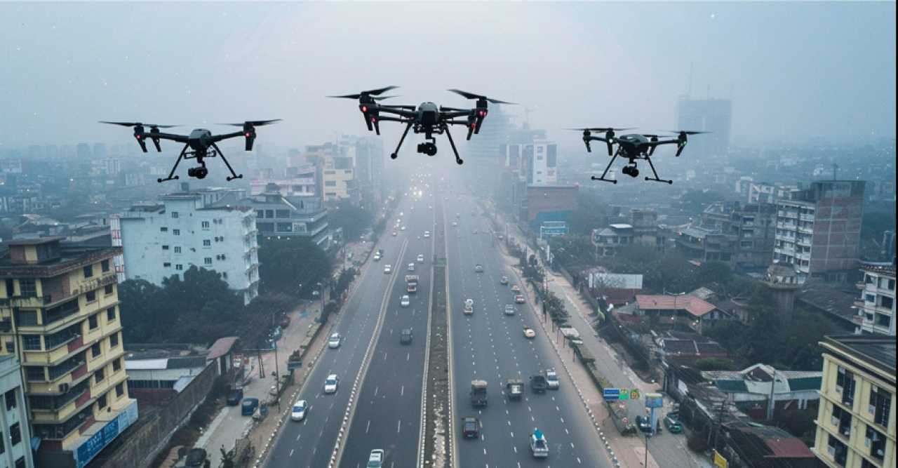 Highway Police to deploy drones to monitor traffic flow this Eid